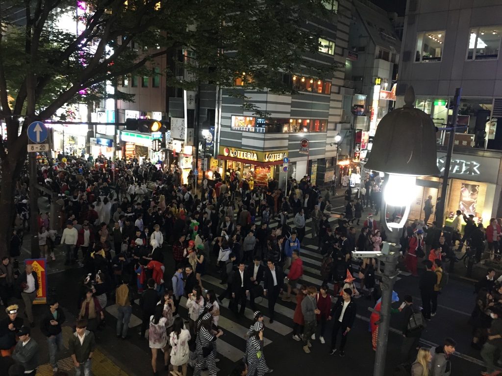 渋谷のハロウィン