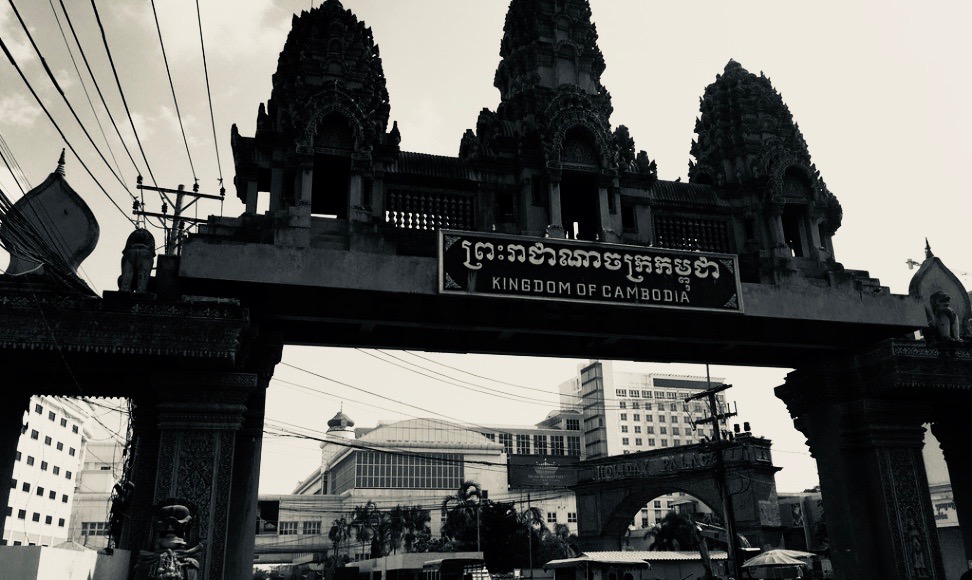 カンボジアとタイの国境