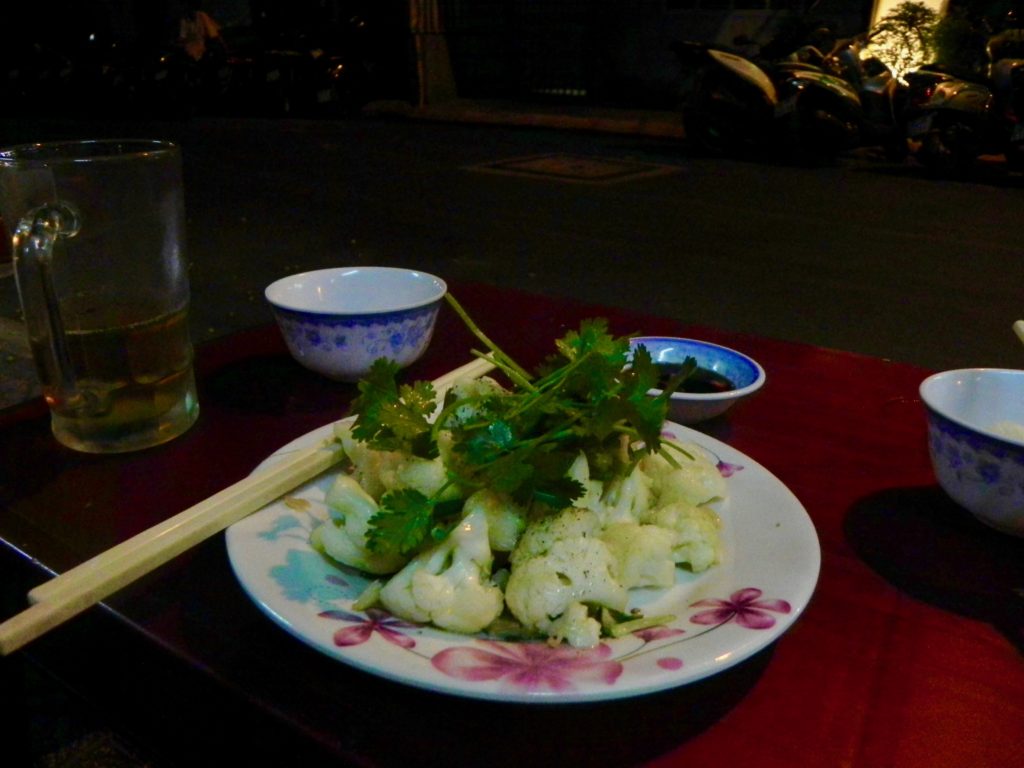 カリフラワーの炒め物