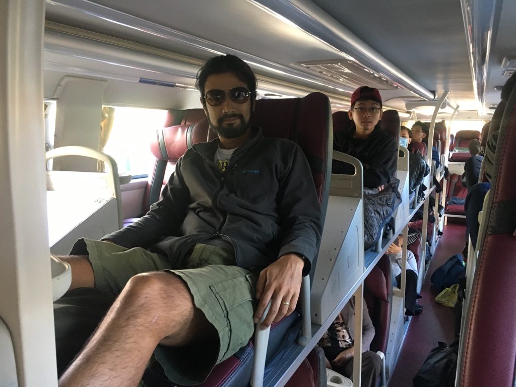 sleeping bus