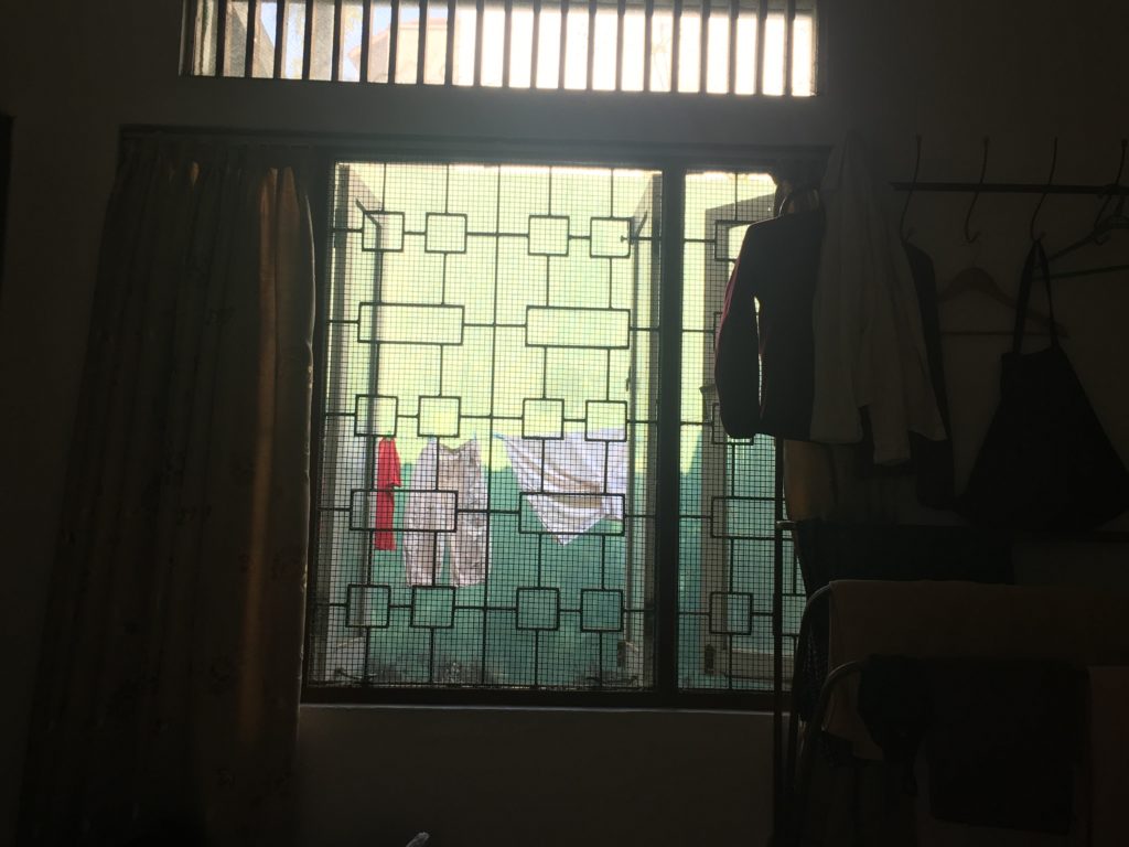 ホテルの部屋から