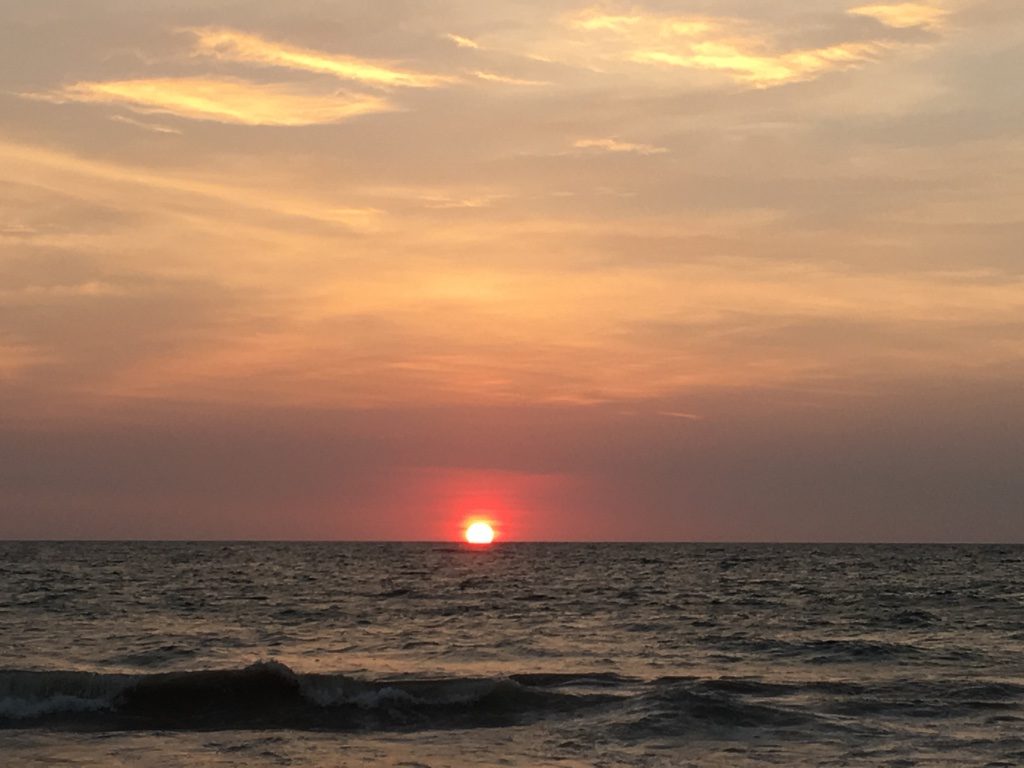 マウント・ラビニアの夕暮れ2