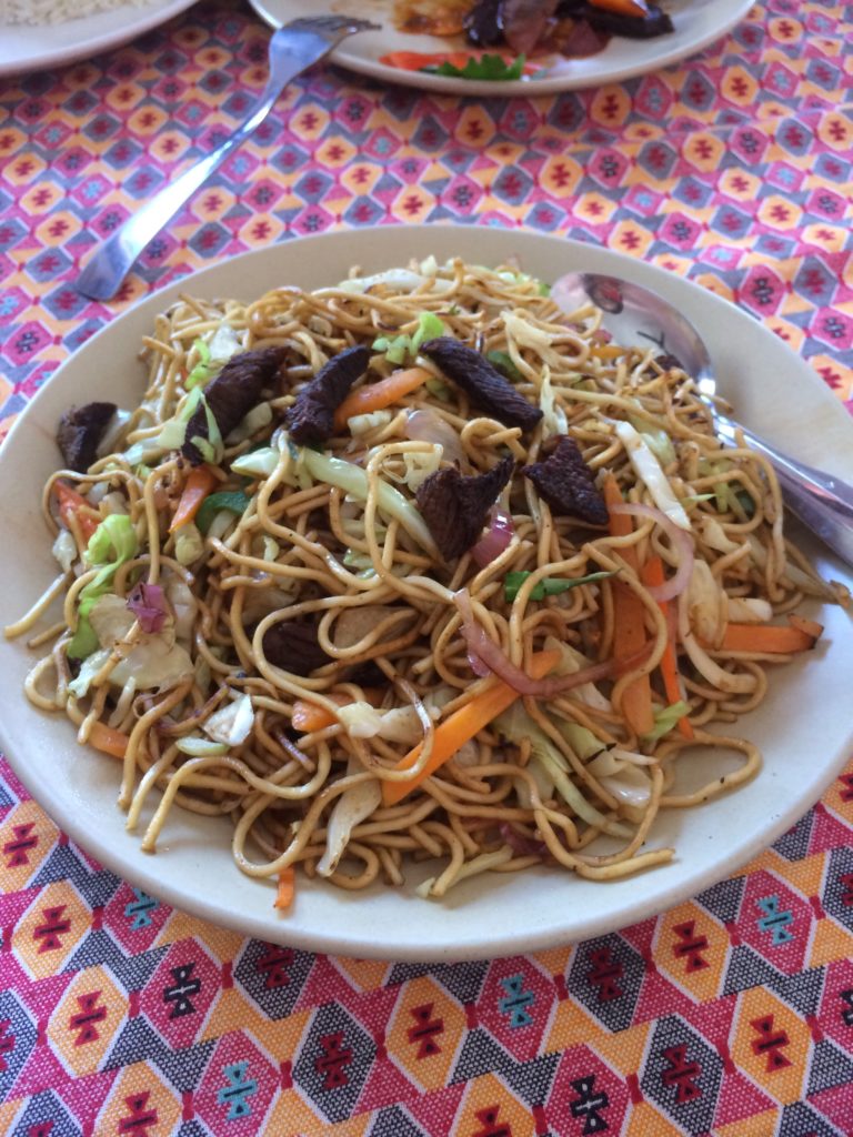 水牛入りの焼きそば