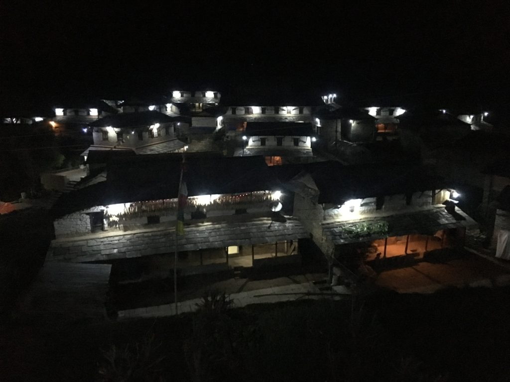 村の夜