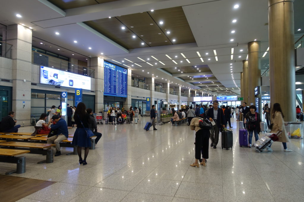 仁川空港、meeting point