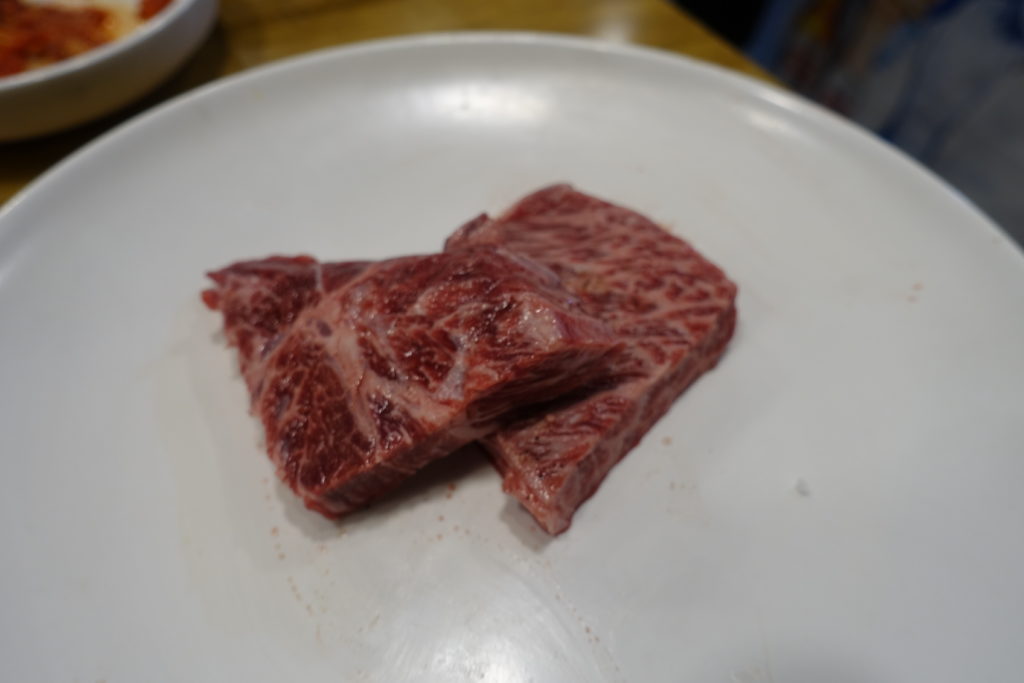韓国焼肉の肉