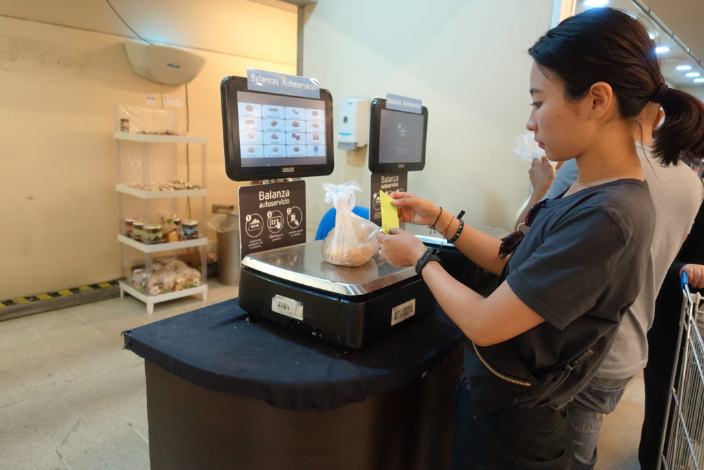 野菜の軽量