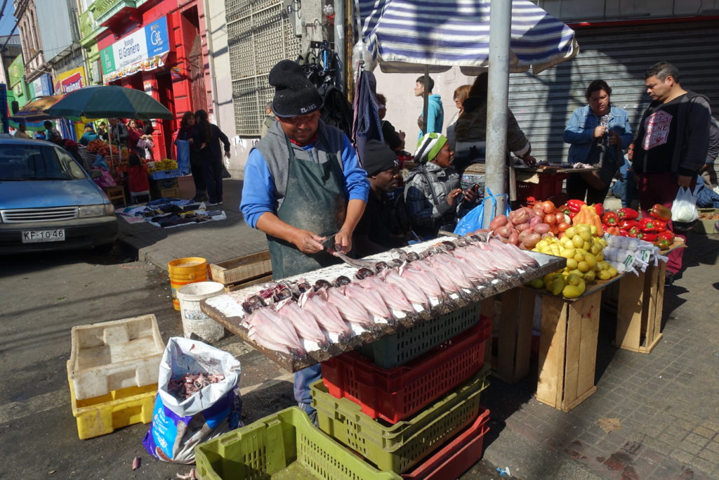バルパライソ港を感じる